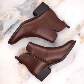 Botas Chelsea de mujer con aislamiento marrón Sergio Leone BT606 3