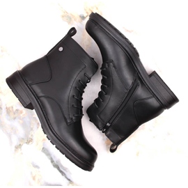Botas negras clásicas con aislamiento para mujer de Sergio Leone BT590 negro 3
