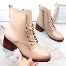 Botas de mujer con aislamiento beige Vinceza 58127 1