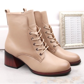 Botas de mujer con aislamiento beige Vinceza 58127 2