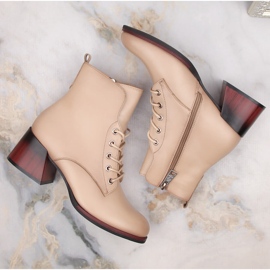 Botas de mujer con aislamiento beige Vinceza 58127 3