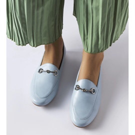 Mocasines Vinceza azul 2