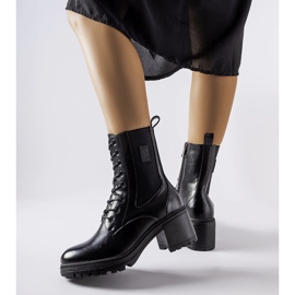 Botines con aislamiento negros de Vinceza 2
