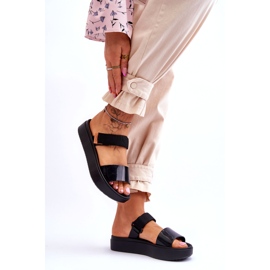 ZAXY Vegan Sandalias Velcro HH285282 Negro 3