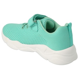 Zapatos deportivos para niños de Befado con velcro 516x199 verde 2