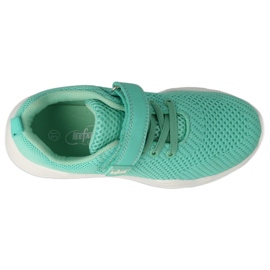Zapatos deportivos para niños de Befado con velcro 516x199 verde 3