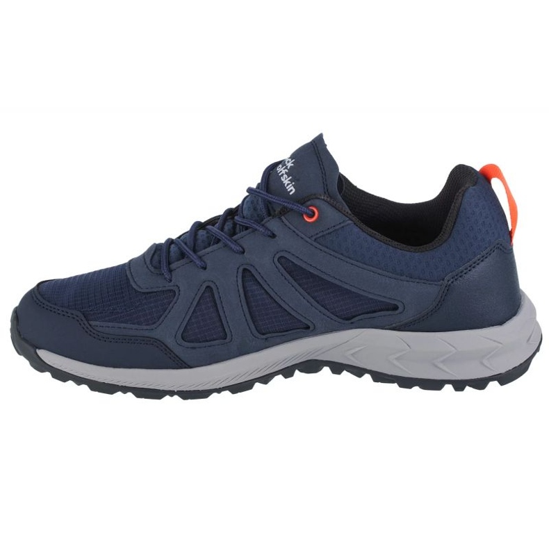 Zapatillas Jack Wolfskin Woodland 2 Texapore Low M 4051271-1178 azul 1