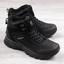 Zapatos trekking hombre negros McBraun 1403 1
