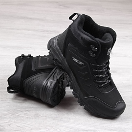 Zapatos trekking hombre negros McBraun 1403 2