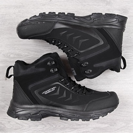 Zapatos trekking hombre negros McBraun 1403 3