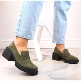 Zapatos mujer ante verde Filippo DP4685 6