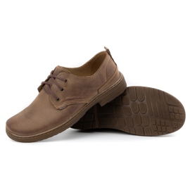 Polbut Zapatos de hombre marrones 191K marrón 4