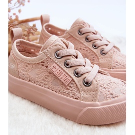 Deportivas caladas Big Star JJ374130 Nude rosado 6