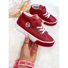 Zapatillas Infantiles de Piel Big Star EE374004 Rojo 3