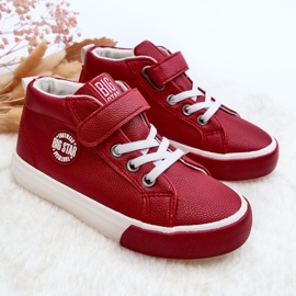 Zapatillas Infantiles de Piel Big Star EE374004 Rojo 6
