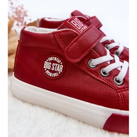Zapatillas Infantiles de Piel Big Star EE374004 Rojo 4