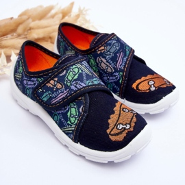 BEFADO S.A. Pantuflas niño befado 974X503 Azul marino 7