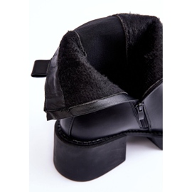 Botas Chelsea con tacones enormes, Black Ironna negro 2