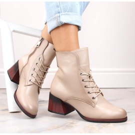 Botas de mujer con aislamiento beige Vinceza 58127 4