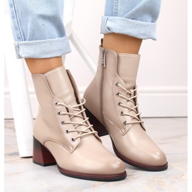 Botas de mujer con aislamiento beige Vinceza 58127 6