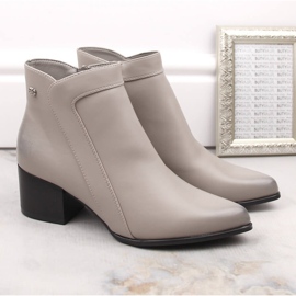 Botas de tacón alto con aislamiento para mujer, gris Sergio Leone BT633 2