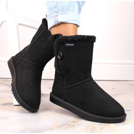 Botas de nieve esquimales de ante para mujer, negro, T.Sokolski EMU2244 4