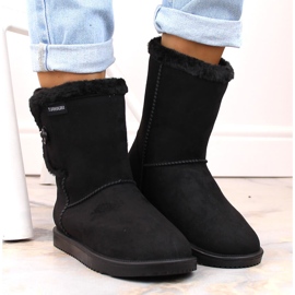 Botas de nieve esquimales de ante para mujer, negro, T.Sokolski EMU2244 6