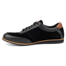 Olivier Zapato piel hombre 7007KB negro 1