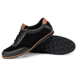 Olivier Zapato piel hombre 7007KB negro 4