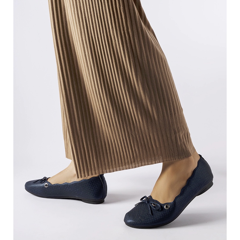 Bailarinas Toft azul marino 1 Bailarinas Toft azul marino 1