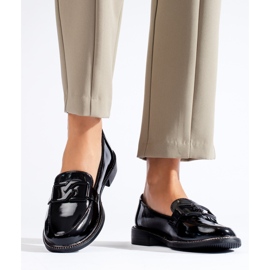 Zapatos de mujer Shelovet charol negro 2 Zapatos de mujer Shelovet charol negro 2