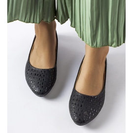Bailarinas negras con relieve Natalino negro 2