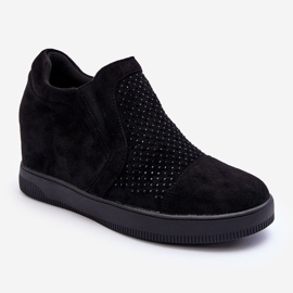 PS1 Botines Mujer Ante Decorados Negro Afarena 1