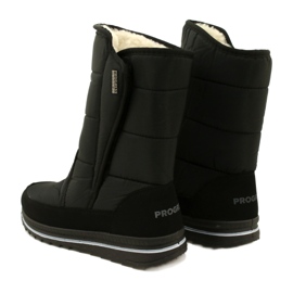 Botas de nieve aisladas para mujeres Progress Progj-22-128 Negro 4 Botas de nieve aisladas para mujeres Progress Progj-22-128 Negro 4
