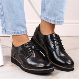 Zapatos de mujer charol negro Filippo DP4796 8