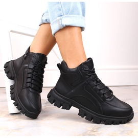 Botas de plataforma negras con aislamiento para mujer de Sergio Leone BT750 negro 4