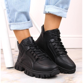 Botas de plataforma negras con aislamiento para mujer de Sergio Leone BT750 negro 6