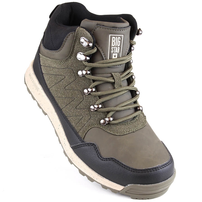 Botín alto aislante verde Big Star MM274480 1