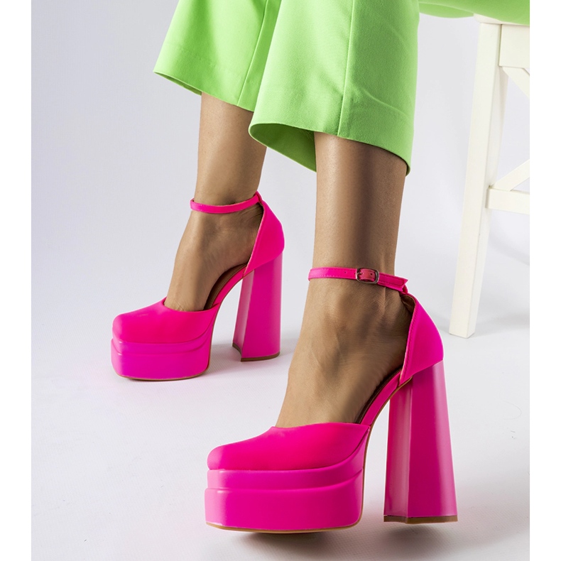 Salón de tacón Romines rosa rosado 1