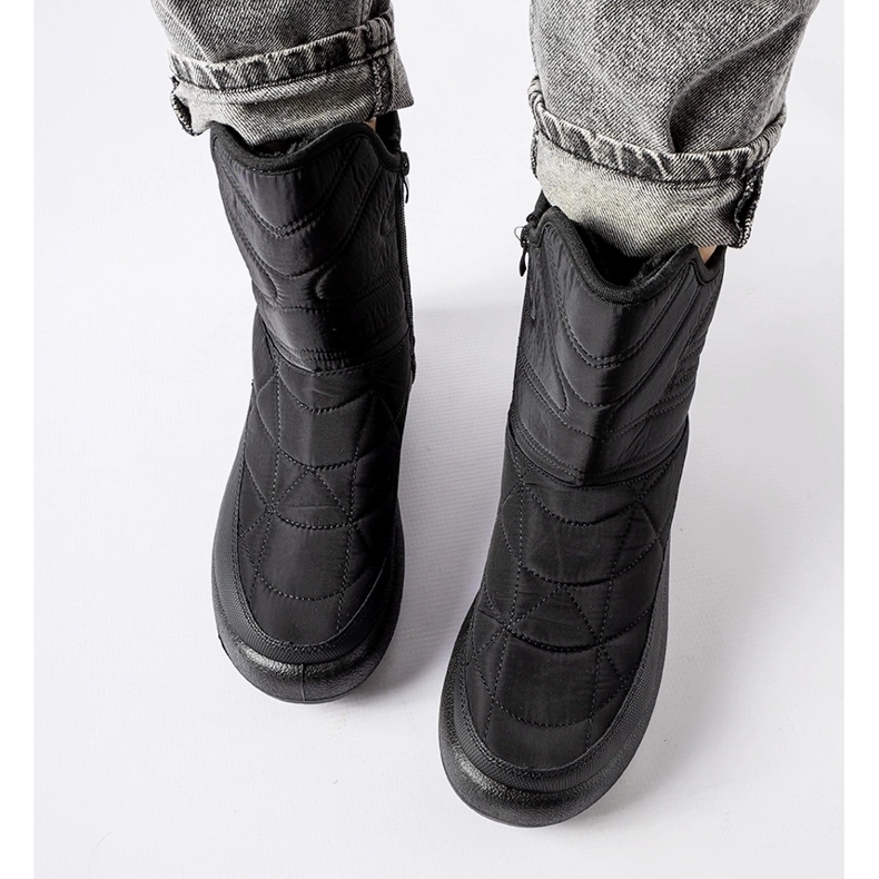 Botas de nieve negras de mujer Debra negro 1 Botas de nieve negras de mujer Debra negro 1