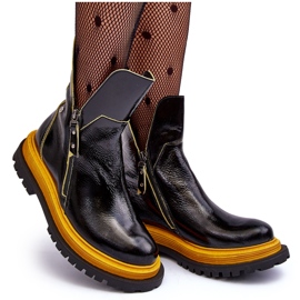 Botas Mujer Charol Maciejka 05747-07 Negro 9
