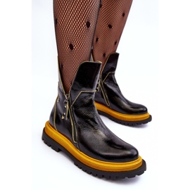 Botas Mujer Charol Maciejka 05747-07 Negro 7