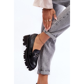 Laura Messi Mocasines Mujer Piel Con Adorno Negro Lyndani 3