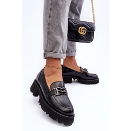Laura Messi Mocasines Mujer Piel Con Adorno Negro Lyndani 6