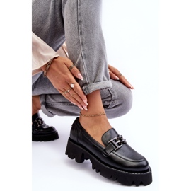 Laura Messi Mocasines Mujer Piel Con Adorno Negro Lyndani 7