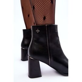 Botines de Piel Negro Popilla 5