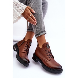 Botas Planas Mujer Piel Marrón Lemar Charline 7