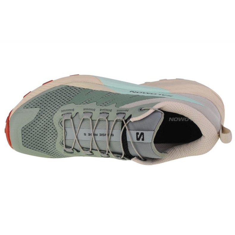 Zapatillas deportivas Salomon Sense Ride 5 todoterreno 472123 verde 2