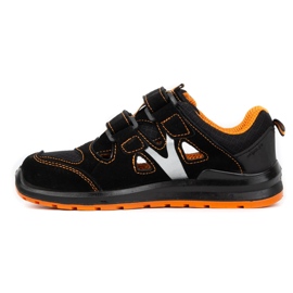 Zapatos de trabajo velcro URGENTE 309/S1 Sra negro 1