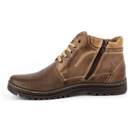 Joker Zapatos de invierno para hombre 508J marrón 1